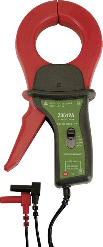 Gossen Metrawatt Z3512A Stromzangenadapter Messbereich A/AC (Bereich): 0.001 - 1200 A