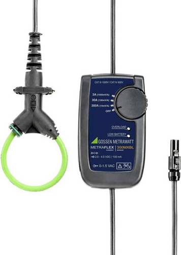 Gossen Metrawatt METRAFLEX 300MXBL/3 Stromzangenadapter Messbereich A/AC (Bereich): 0.006 - 300 A f