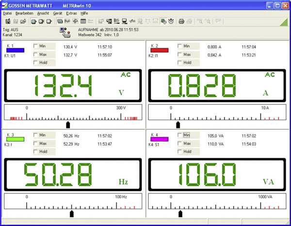 Gossen Metrawatt METRAwin 10 Mess-Software Passend für Marke (Messgeräte-Zubehör) Gossen Metrawatt