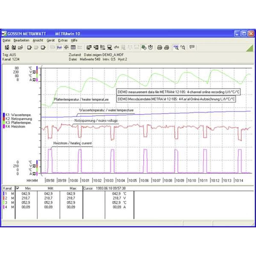 Gossen Metrawatt METRAwin 10 Mess-Software Passend für Marke (Messgeräte-Zubehör) Gossen Metrawatt GMC-I METRAHIT Series Gossen Metrawatt METRAwin 10 Mess-Software Passend für Marke (Messgeräte-Zubehör) Gossen Metrawatt GMC-I METRAHIT Series