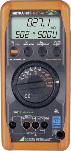 METRAHIT H+E CAR Set Hand-Multimeter kalibriert (DAkkS-akkreditiertes Labor) digita