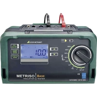 Gossen Metrawatt METRISO BASE Isolationsmessgerät kalibriert (DAkkS-akkreditiertes Labor) 50 V, 100 V, 250 V, 500V 100 GΩ Gossen Metrawatt METRISO BASE Isolationsmessgerät kalibriert (DAkkS-akkreditiertes Labor) 50 V, 100 V, 250 V, 500V 100 GΩ