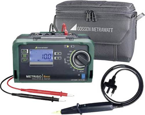 Gossen Metrawatt METRISO BASE - Set Isolationsmessgerät kalibriert (DAkkS-akkreditiertes Labor) 50