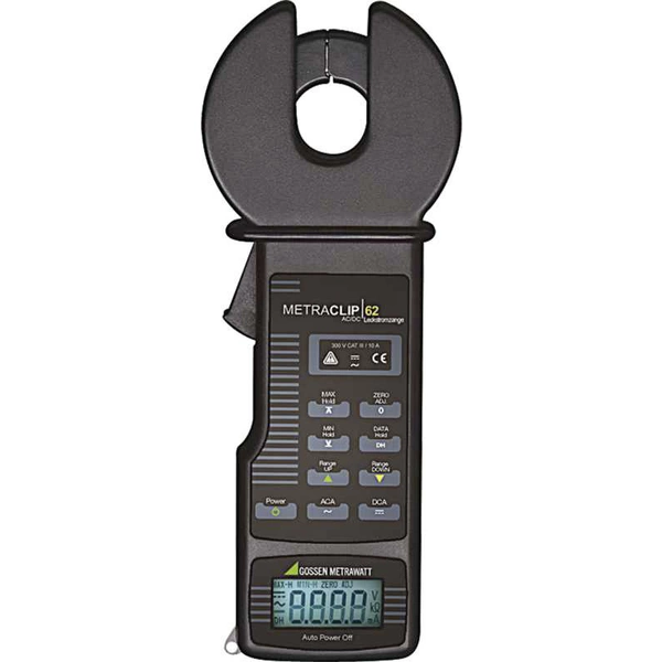 Gossen Metrawatt METRACLIP 62 Stromzange digital CAT III 300V Anzeige (Counts): 2000 Gossen Metrawatt METRACLIP 62 Stromzange digital CAT III 300V Anzeige (Counts): 2000