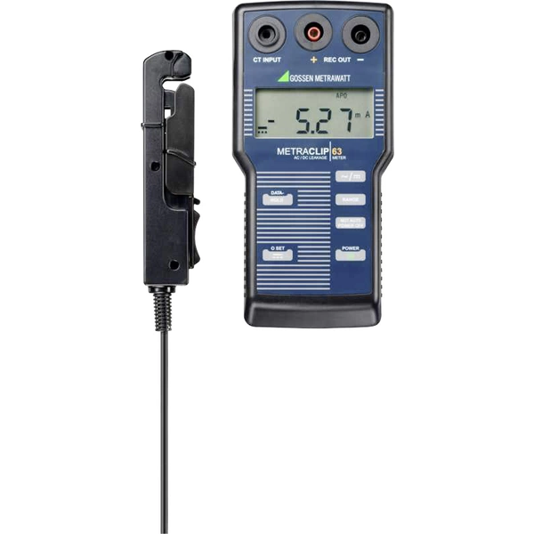 Gossen Metrawatt METRACLIP 63 Stromzange digital CAT II 600 V, CAT III 300V Anzeige (Counts): 9999 Gossen Metrawatt METRACLIP 63 Stromzange digital CAT II 600 V, CAT III 300V Anzeige (Counts): 9999