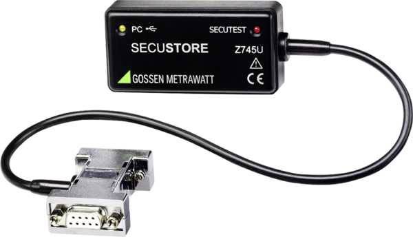 Gossen Metrawatt Z745U SECUSTORE Erweiterungsmodul Speicheradapter SECUSTORE für Secutest 1 St.
