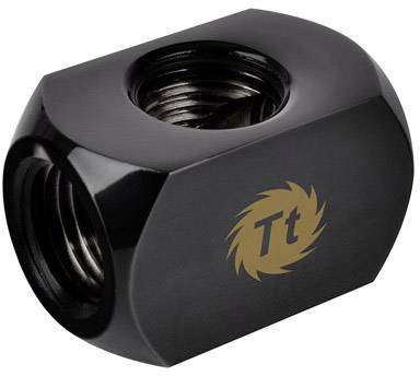 Thermaltake Pacific 4-Way G1/4 Connector Block Wasserkühlung-Connector-Block