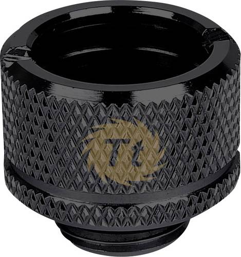 Thermaltake Pacific G1/4 PETG Tube 5/8  (16mm) OD-Adapter - Black Wasserkühlung-Fitting