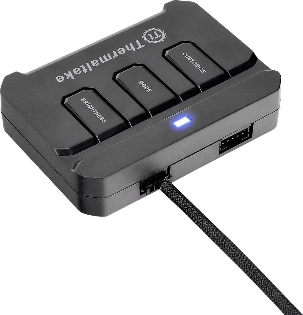 Thermaltake Pacific RGB G1/4 PETG Tube 16mm OD 12mm ID (6 Pack Fittings) Wasserkühlung-Steuermodul