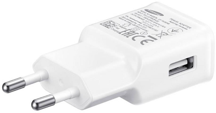 Samsung EP-TA20EWECGWW USB Ladegerät 1x USB-C®, 1x USB-A Fast Charge Weiß Schnellladegerät