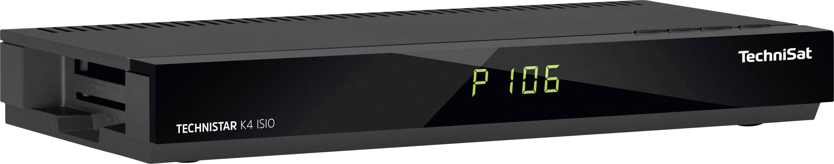 TechniSat TECHNISTAR K4 ISIO HD-Kabel-Receiver Aufnahmefunktion, CI+ Schacht, Multi Tuner, Kartenleser, LAN-fähig Anzahl Tuner: 4