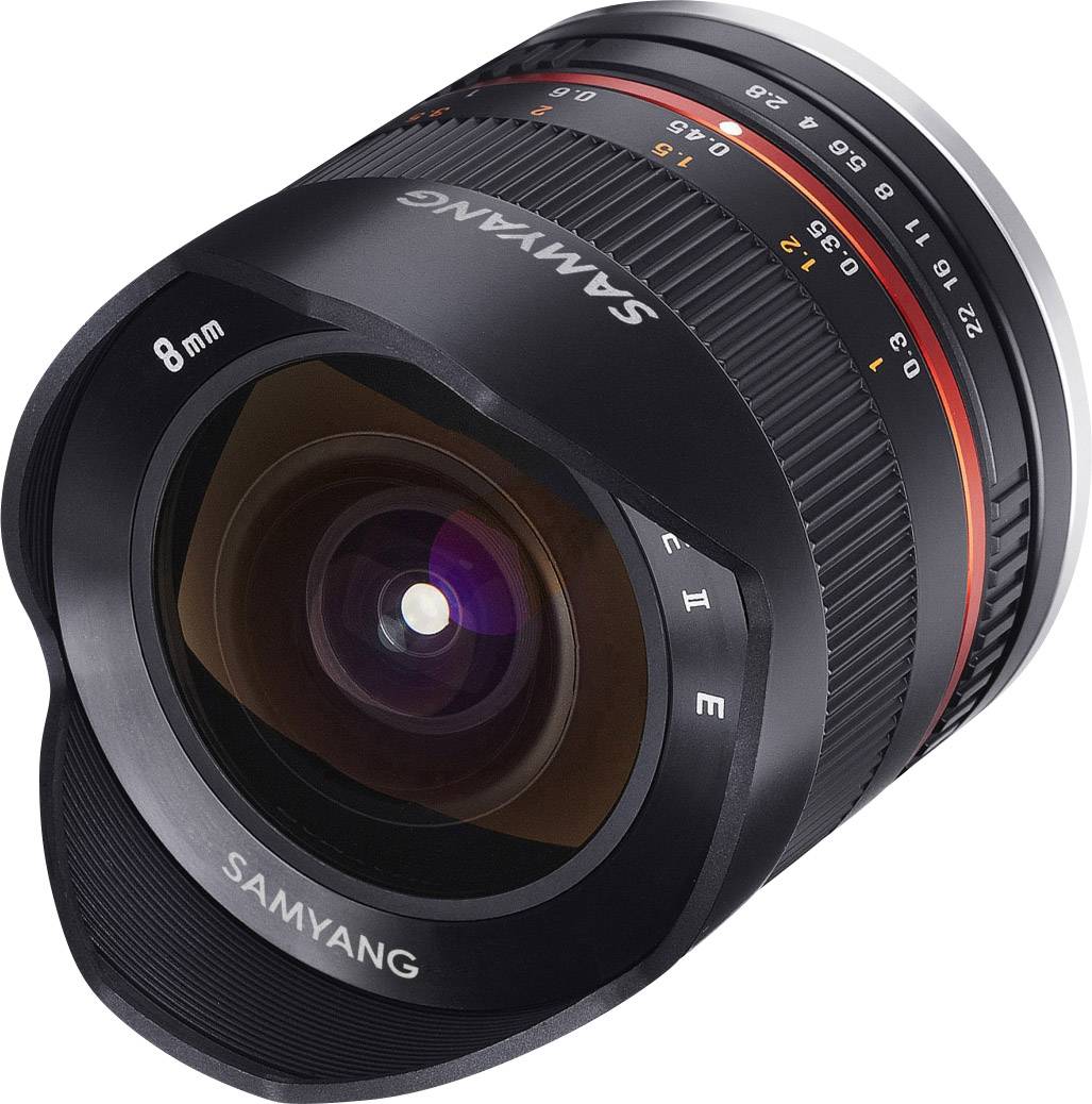 Samyang 1626090 Fish-Eye-Objektiv f/22 - 2.8 8 mm