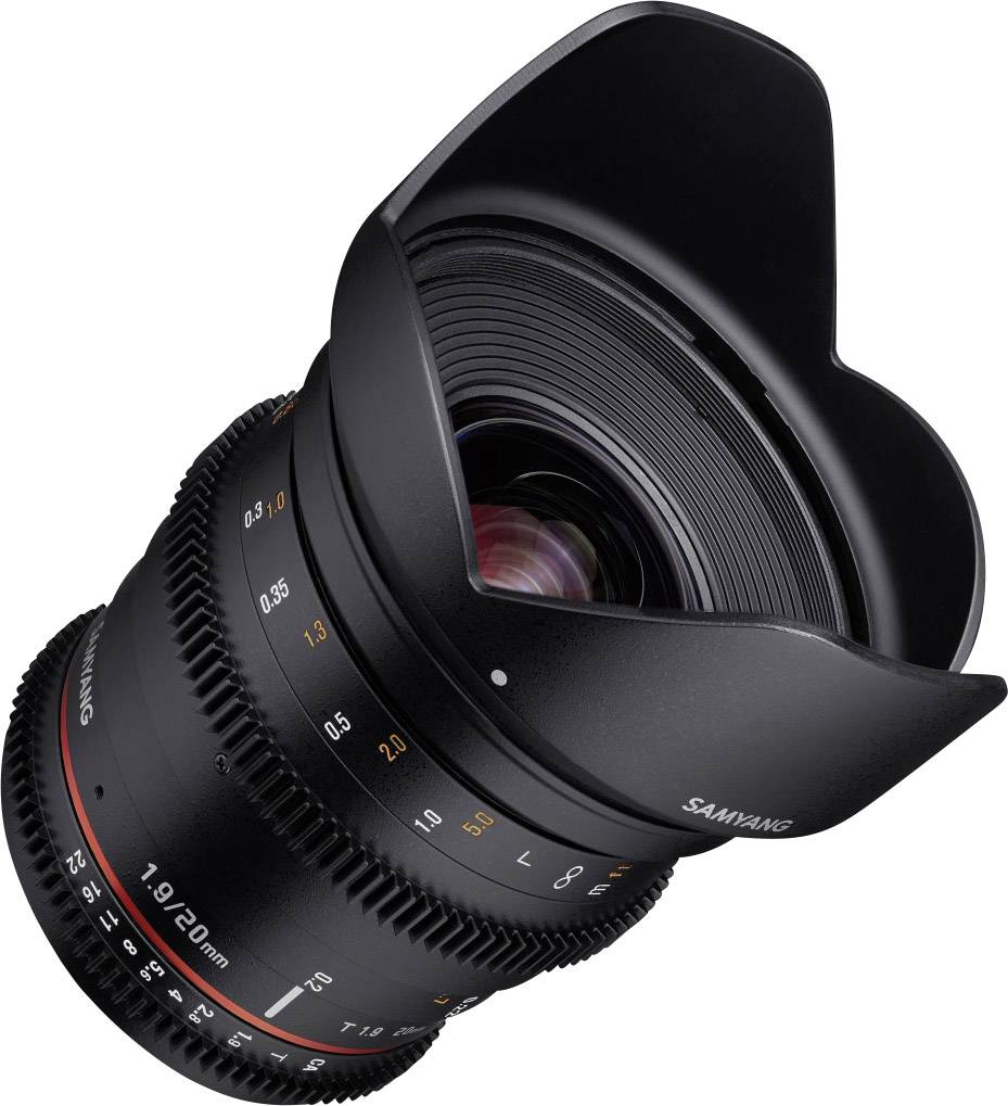 Samyang 1626239 Weitwinkel-Objektiv f/22 - 1.9 20 mm