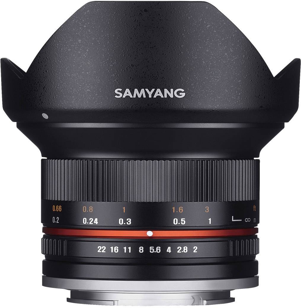 Samyang 1626489 Weitwinkel-Objektiv f/22 - 2.0 12mm