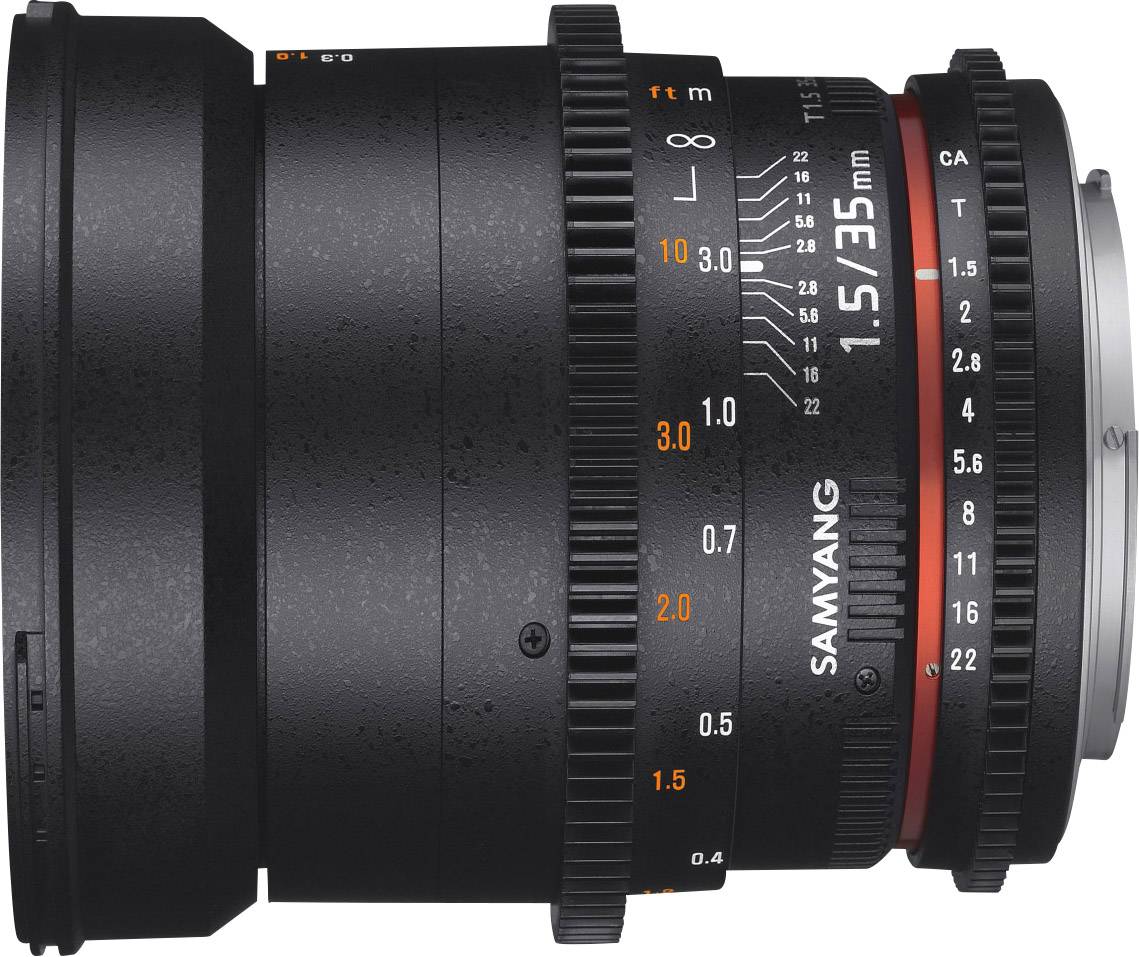 Samyang 1626505 Weitwinkel-Objektiv f/22 - 1.5 35 mm