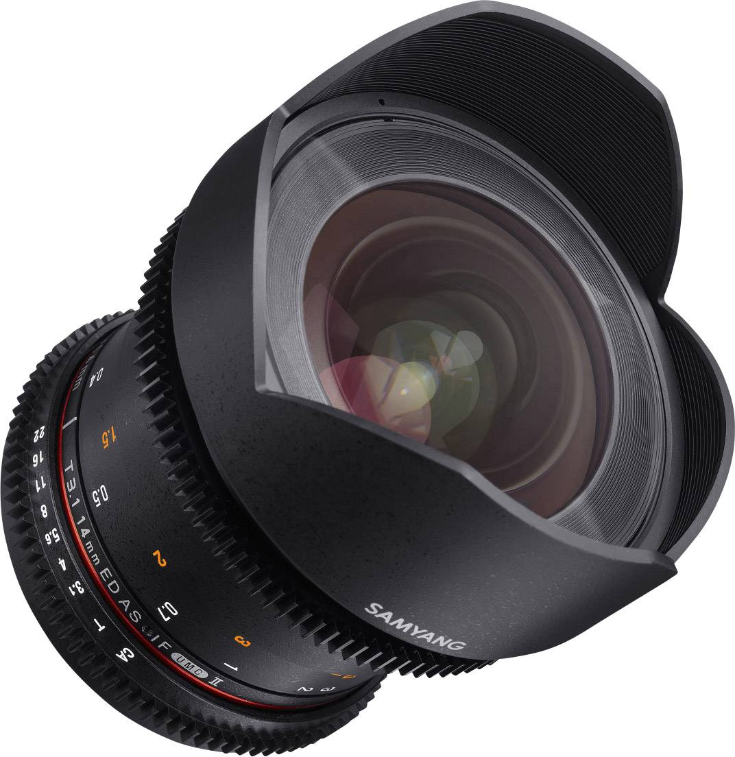 Samyang 1627139 Weitwinkel-Objektiv f/22 - 3.1 14mm
