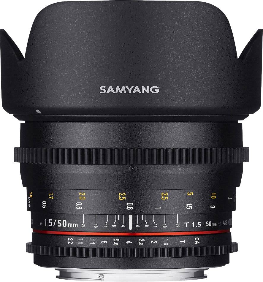 Samyang 1627146 Fish-Eye-Objektiv f/22 - 1.5 8 mm