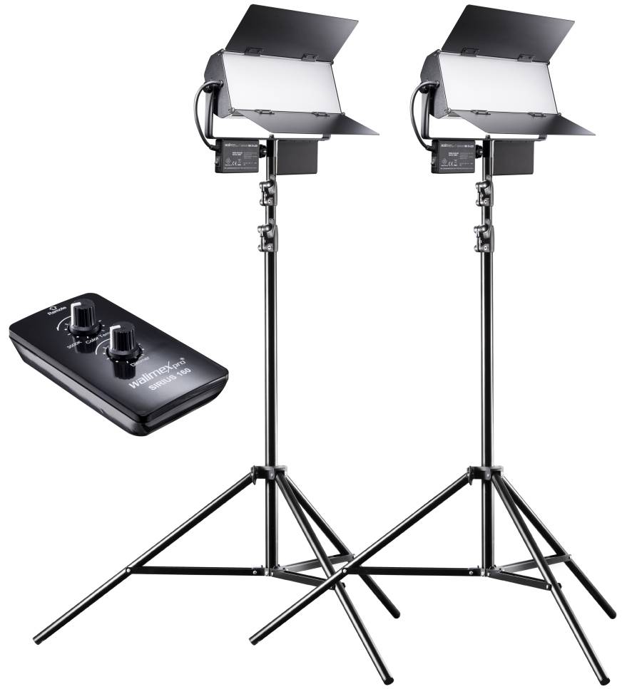 Walimex Pro LED Sirius Flächenleuchte 65 W