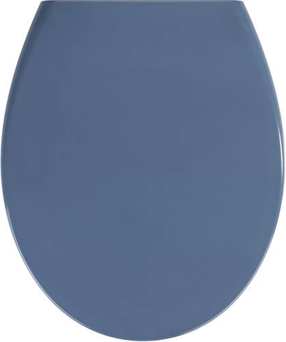 Wenko 22403100 Premium Samos Slate WC-Sitz Befestigungsclip Duroplast mit Absenkautomatik, rostfrei