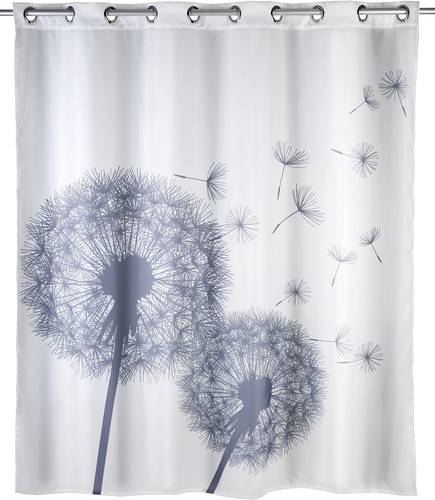 Wenko 22493100 Astera Anti-Schimmel Duschvorhang Polyester Mehrfarbig waschbar (B x H) 180mm x 200mm