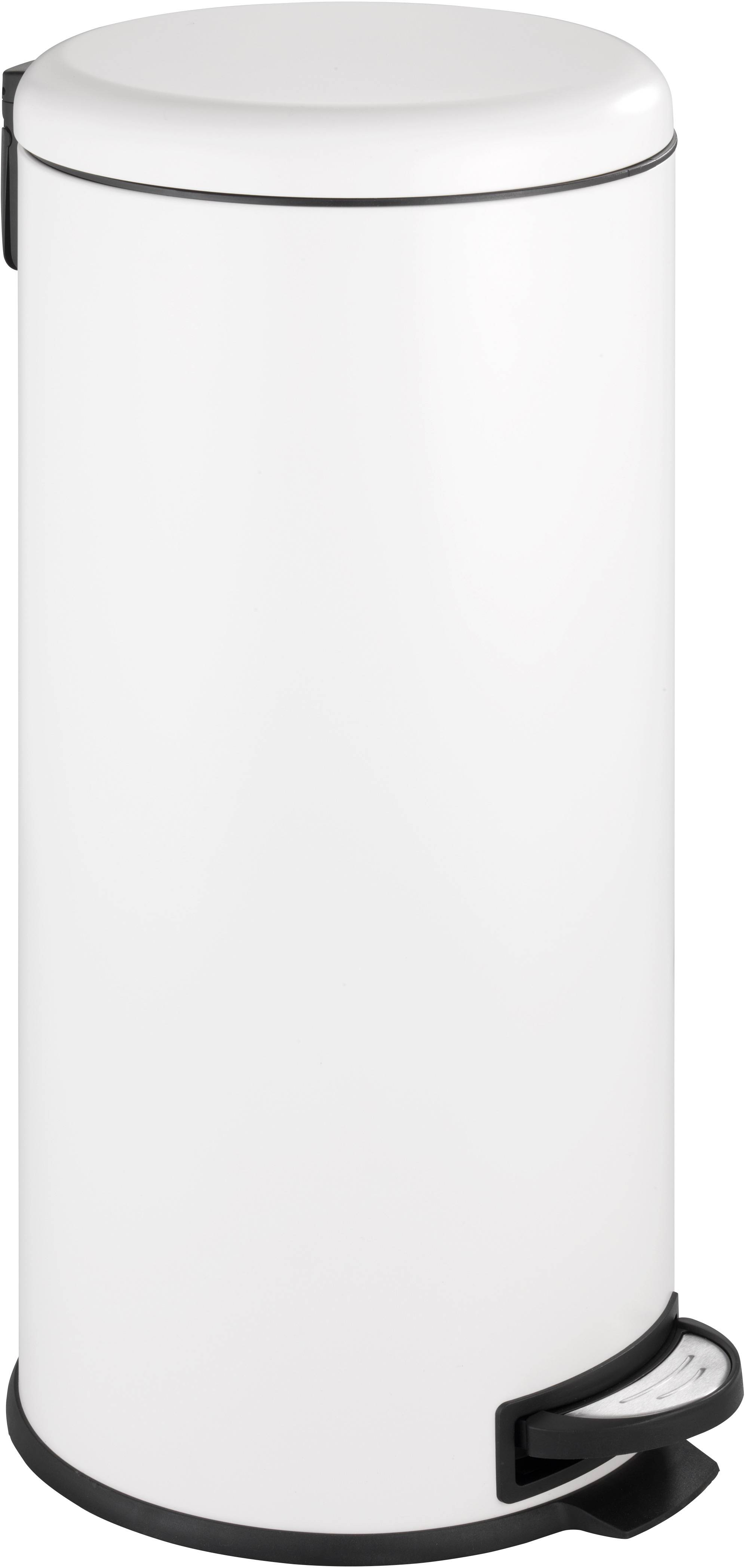 WENKO Treteimer Leman Easy Close Weiß, 30 Liter 22709100