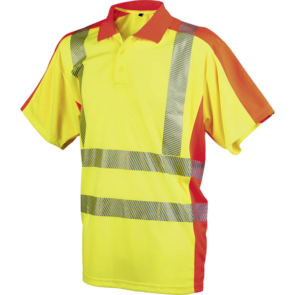 L+D ELDEE 4720-XXXL Polo-Shirt Kleider-Größe: XXXL Gelb, Orange