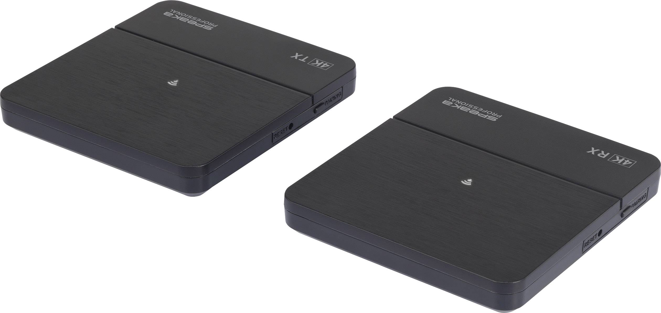 SpeaKa Professional SP-HDFS-02 HDMI-Funkübertragung (Set) 10m 60GHz 3840 x 2160 Pixel