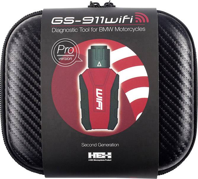 HEX Motorrad Diagnosetool 10-Pin GS-911 WiFi Professional 80205 Passend für: BMW uneingeschränkt 1St.