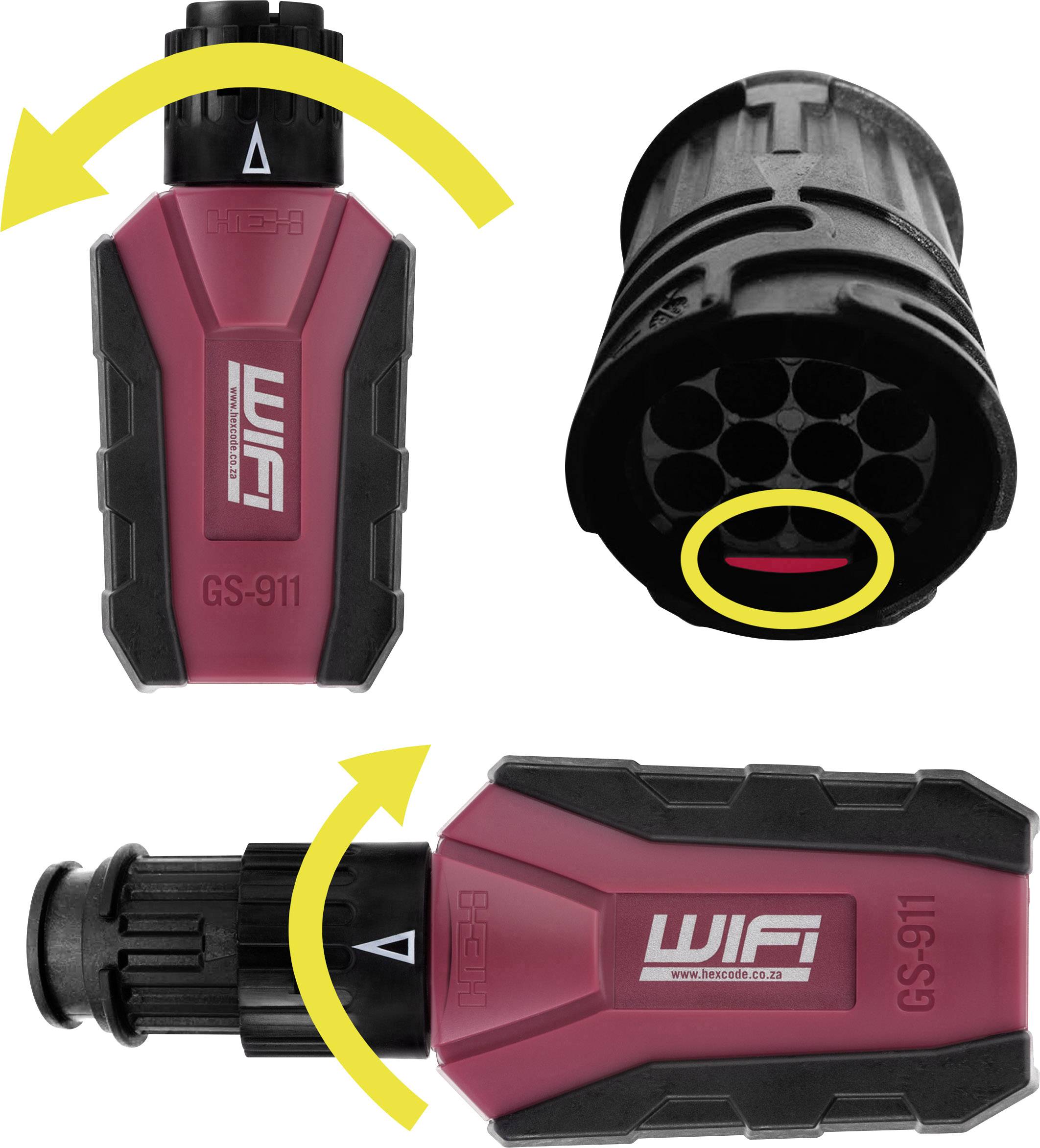 HEX GS-911 WiFi Motorrad Diagnosetool 10-Pin Passend für (Auto-Marke): BMW (Motorrad) 10 Fahrzeuge