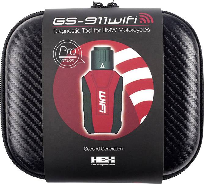 HEX GS-911 WiFi Motorrad Diagnosetool 10-Pin Passend für (Auto-Marke): BMW (Motorrad) 10 Fahrzeuge
