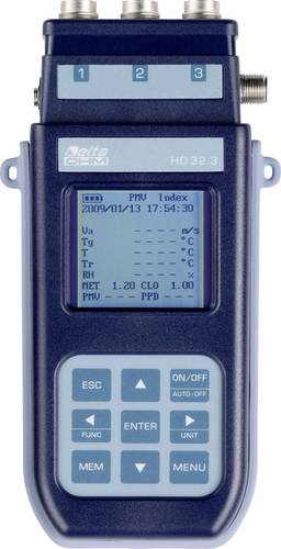 Delta Ohm HD32.3 PMV Kit Temperatur-Messgerät -40 bis +100°C