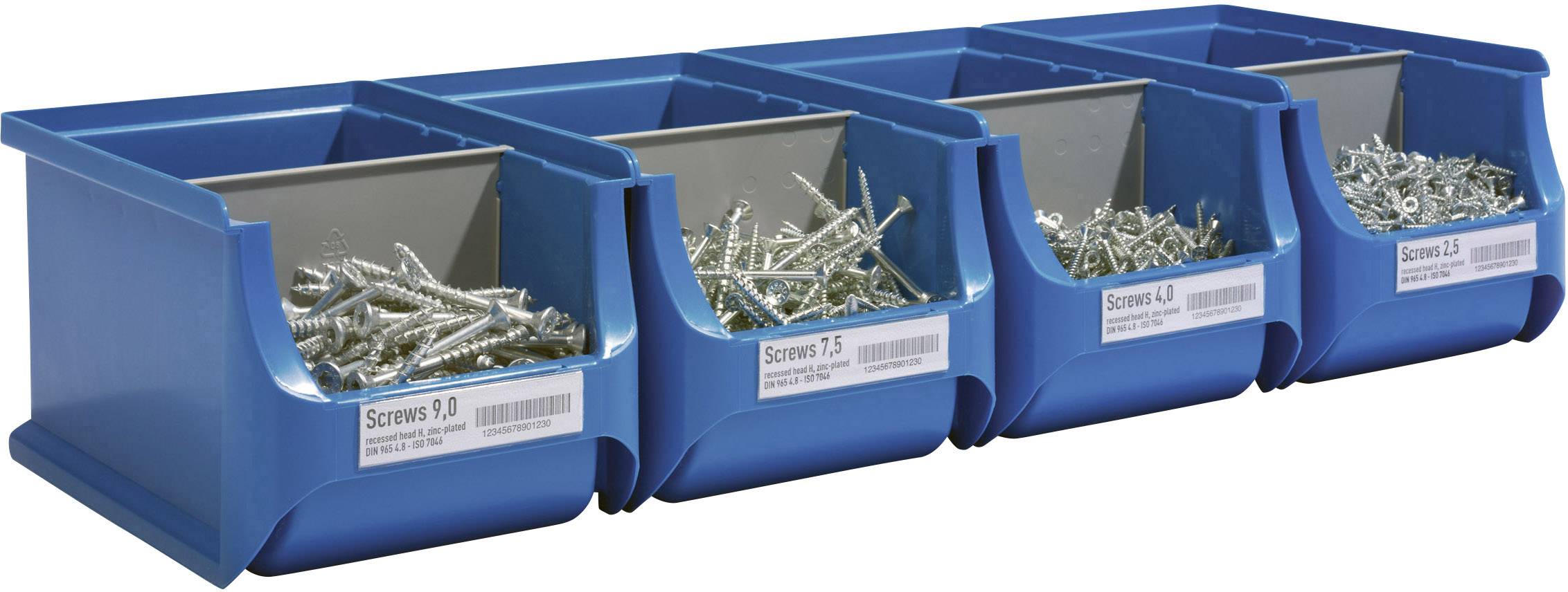 Durable Beschriftungsschild Briefkorb, Schubladenbox, Stehsammler LABELFIX - 8020 10St.