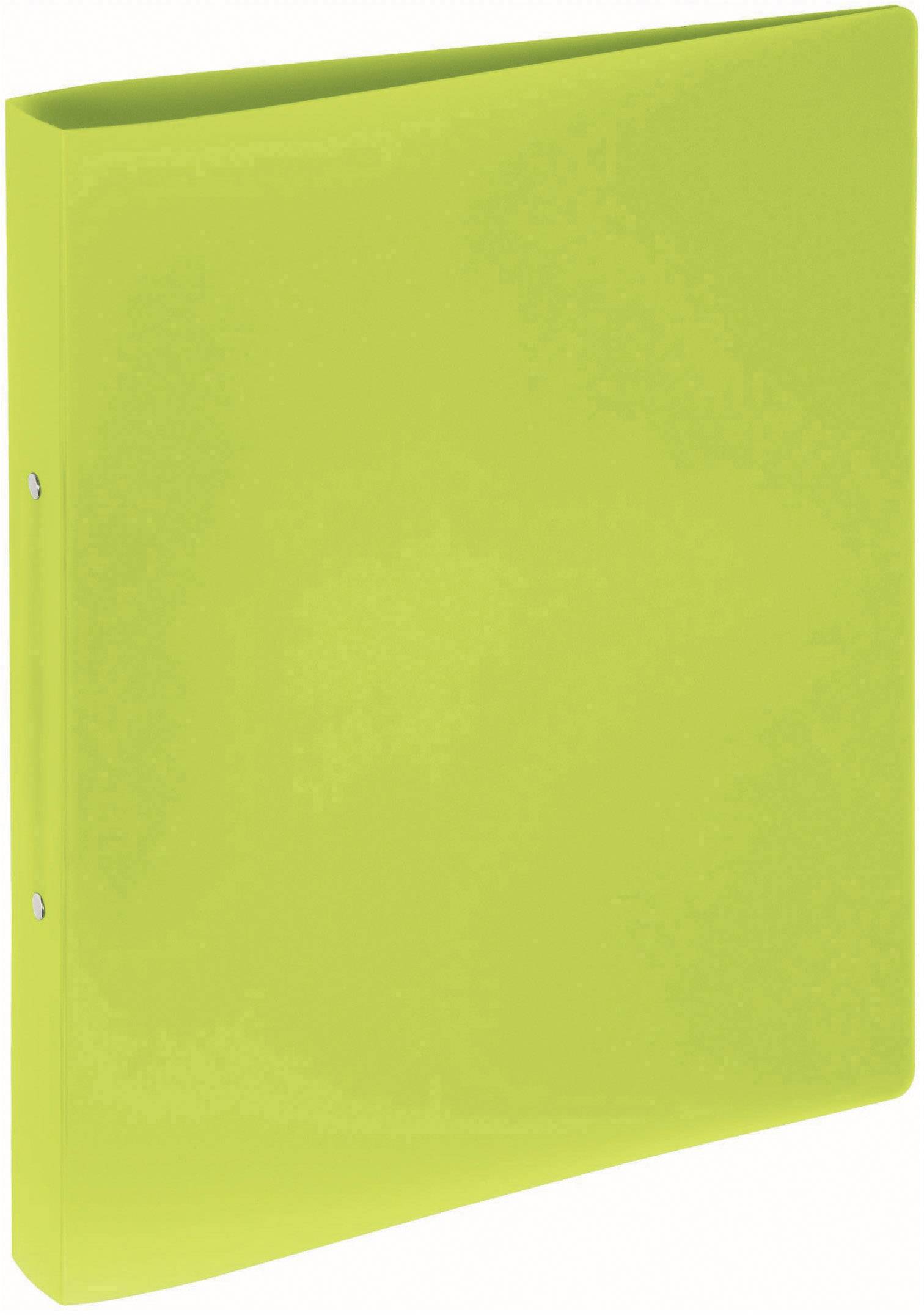 PAGNA Ringbuch PP DIN A4 Rückenbreite: 33 mm Lindgrün 2 Ringe, Rundmechanik 20900-17