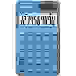 Casio SL-310UC-BU Calculatrice de poche bleu Ecran: 10 solaire, à pile(s) (l x H x P) 70 x 8 x 118 mm
