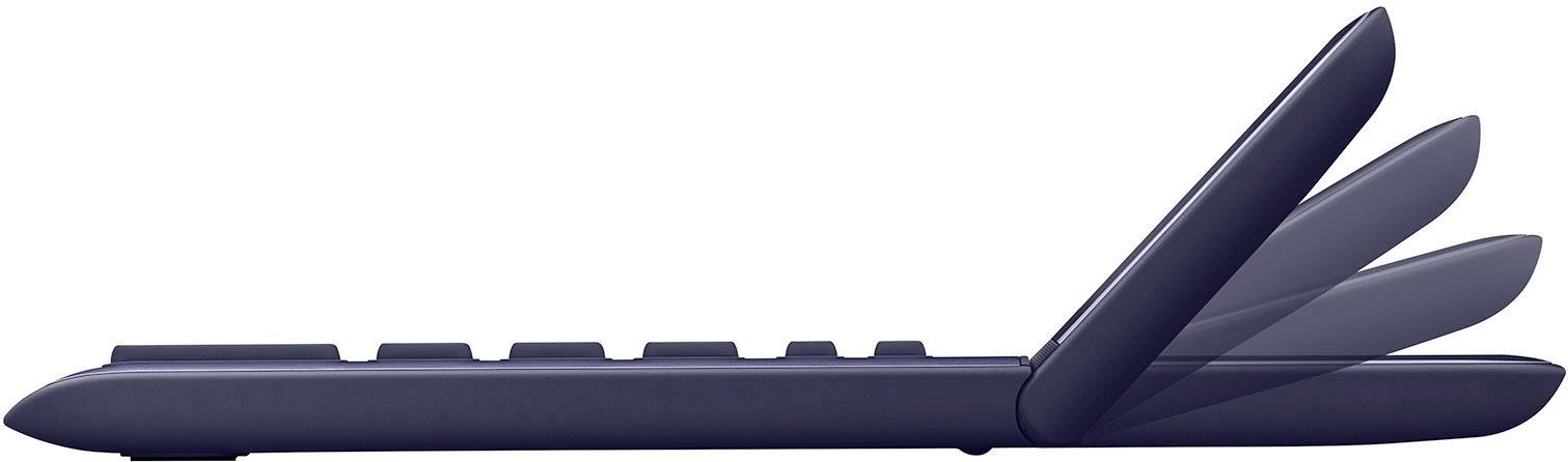 Casio JW-200SC Tischrechner Marineblau Display (Stellen): 12solarbetrieben, batteriebetrieben (B x H x T) 109 x 11 x 184mm