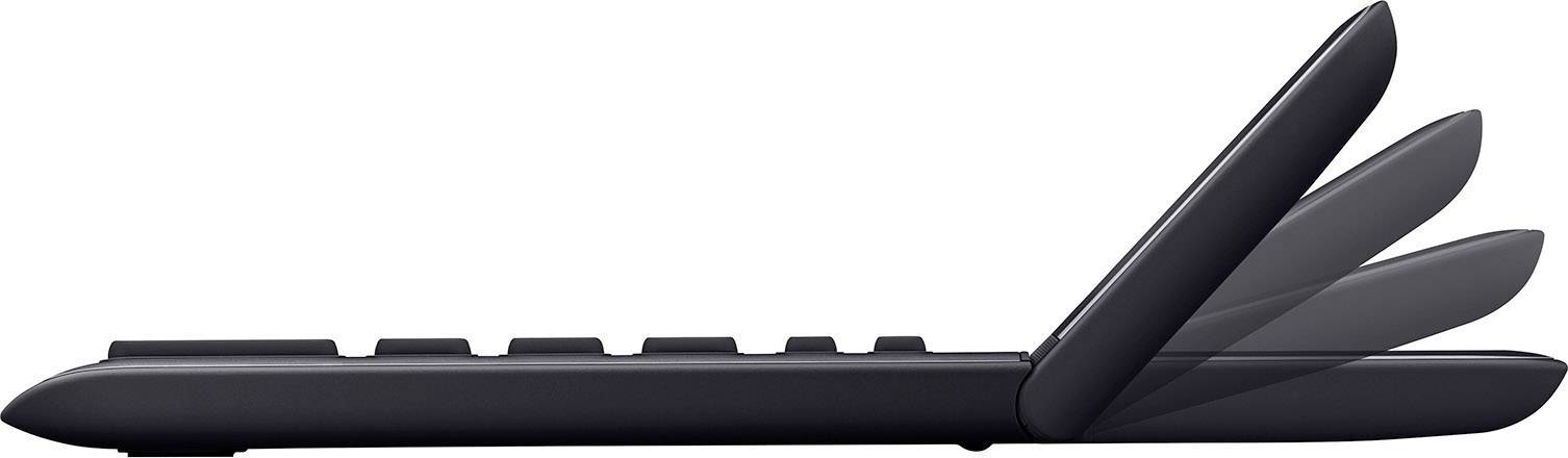 Casio JW-200SC-BK Tischrechner Schwarz Display (Stellen): 12solarbetrieben, batteriebetrieben (B x H x T) 109 x 11 x 184mm