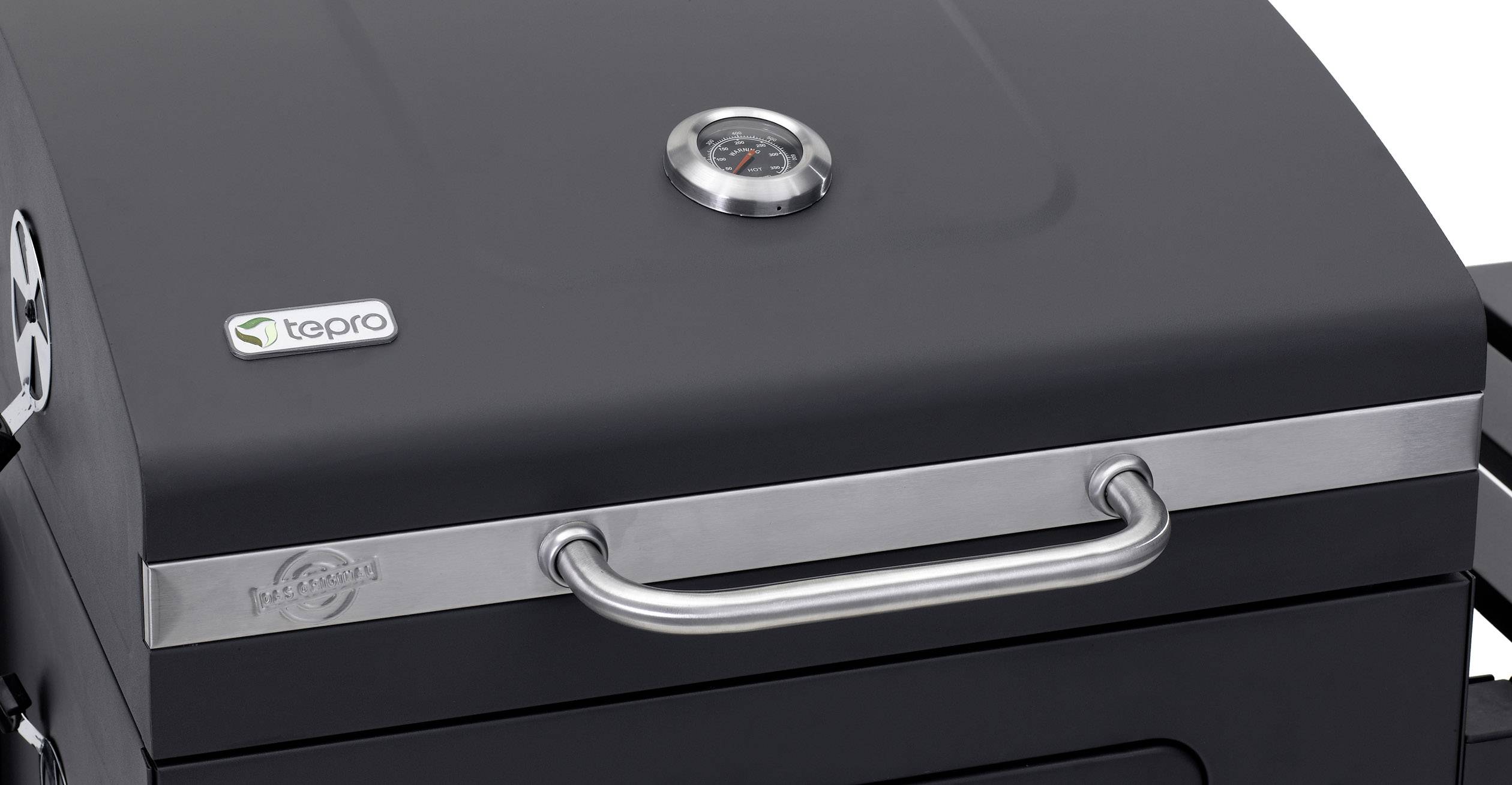 tepro Garten Toronto Click Holzkohle Grill Schwarz