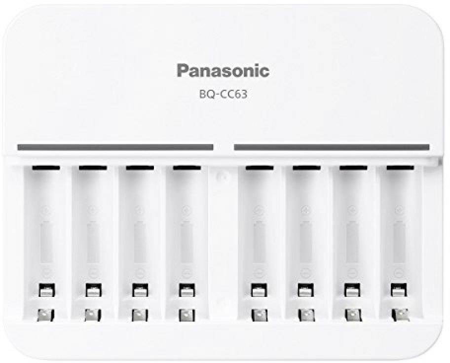 Panasonic BQ-CC63 Rundzellen-Ladegerät NiMH Micro (AAA), Mignon (AA)
