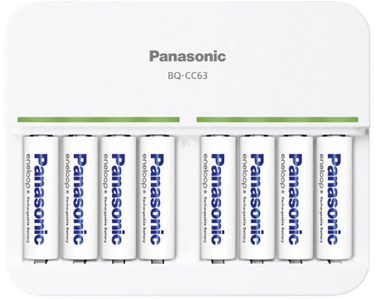 Panasonic BQ-CC63 Rundzellen-Ladegerät NiMH Micro (AAA), Mignon (AA)