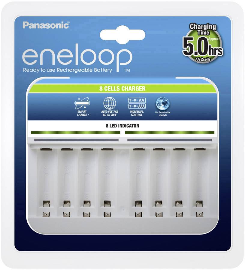 Panasonic BQ-CC63 Rundzellen-Ladegerät NiMH Micro (AAA), Mignon (AA)