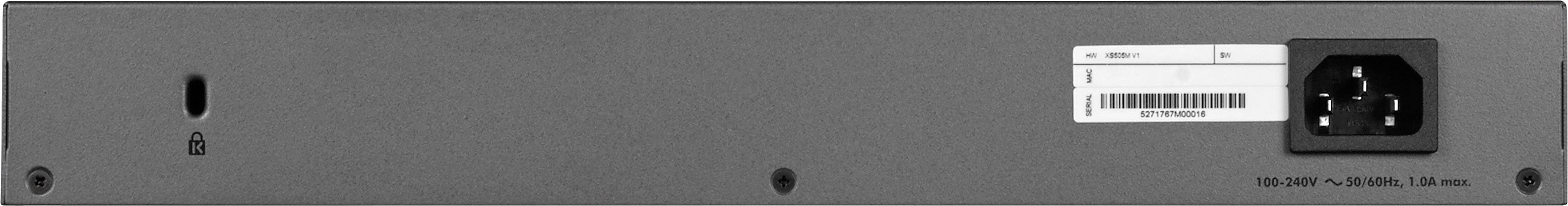 NETGEAR XS505M Netzwerk Switch 4+1 Port