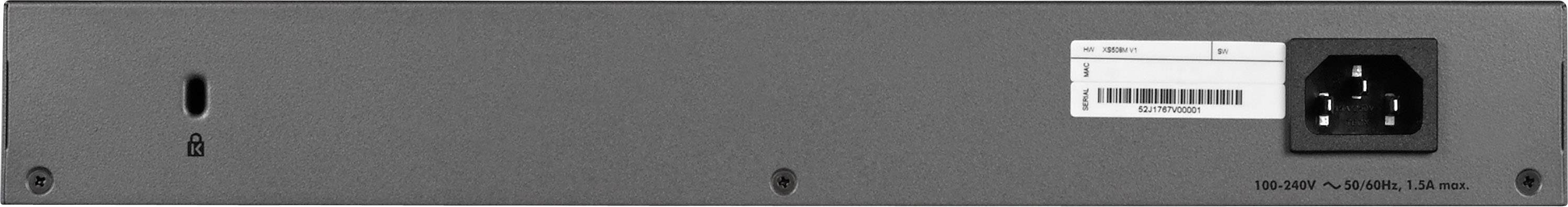 NETGEAR XS508M Netzwerk Switch 7+1 Port