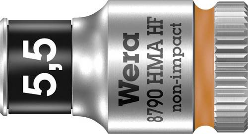 Wera 8790 HMA 05003720001 Außen-Sechskant Steckschlüsseleinsatz 5.5 mm 1/4 (6.3 mm)