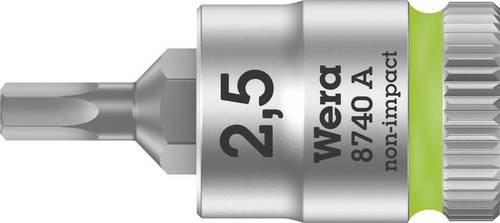 Wera 8740 A 05003331001 Innen-Sechskant Steckschlüssel-Bit-Einsatz 2.5 mm 1/4  (6.3 mm)