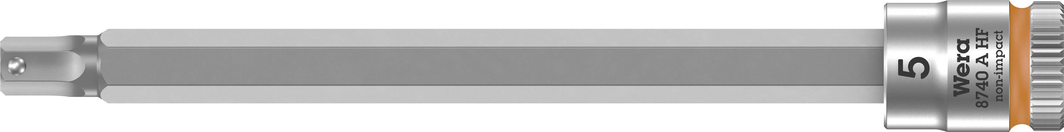 Wera 8740 A 05003336001 Innen-Sechskant Steckschlüssel-Bit-Einsatz 5 mm 1/4" (6.3 mm)