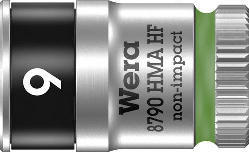 Wera 8790 HMA 05003724001 Außen-Sechskant Steckschlüsseleinsatz 9 mm 1/4 (6.3 mm)
