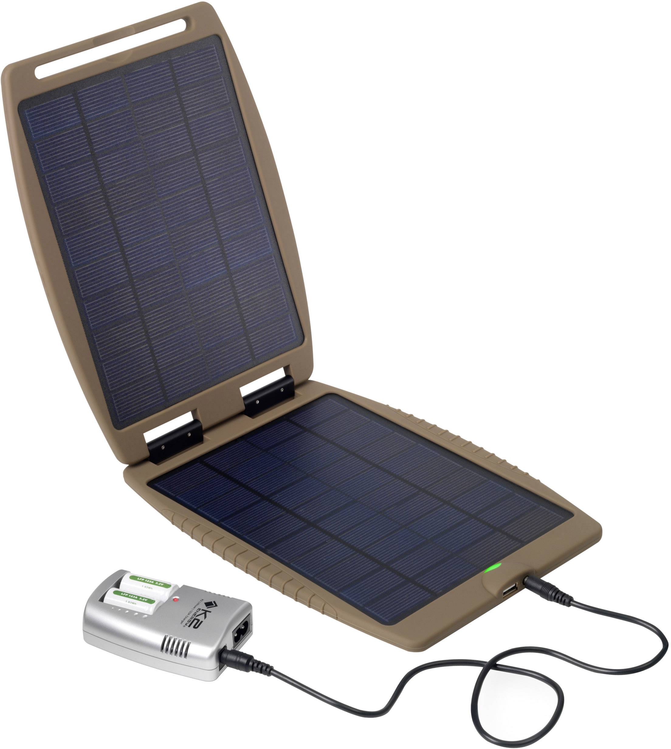 Power Traveller Solargorilla Tactical PTL-SG002 TAC Solar-Ladegerät Ladestrom Solarzelle 2000 mA 10