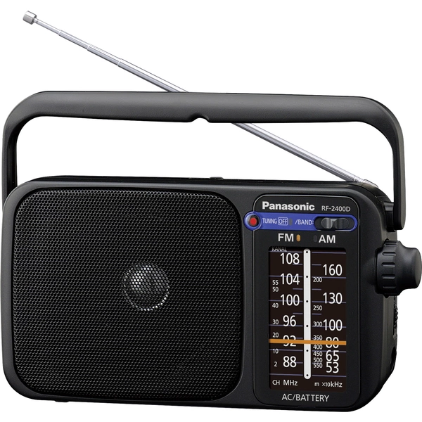 Panasonic RF-2400DEG Kofferradio UKW Schwarz Panasonic RF-2400DEG Kofferradio UKW Schwarz