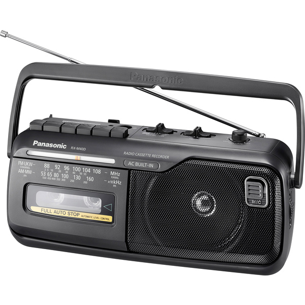 Radiocassette Panasonic RX-M40DE noir