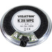 Visaton K 28 WPC - 8 Ohm 1.1 pouces 2.8 cm Haut-parleur miniature 1 W 8 Ω membrane en plastique